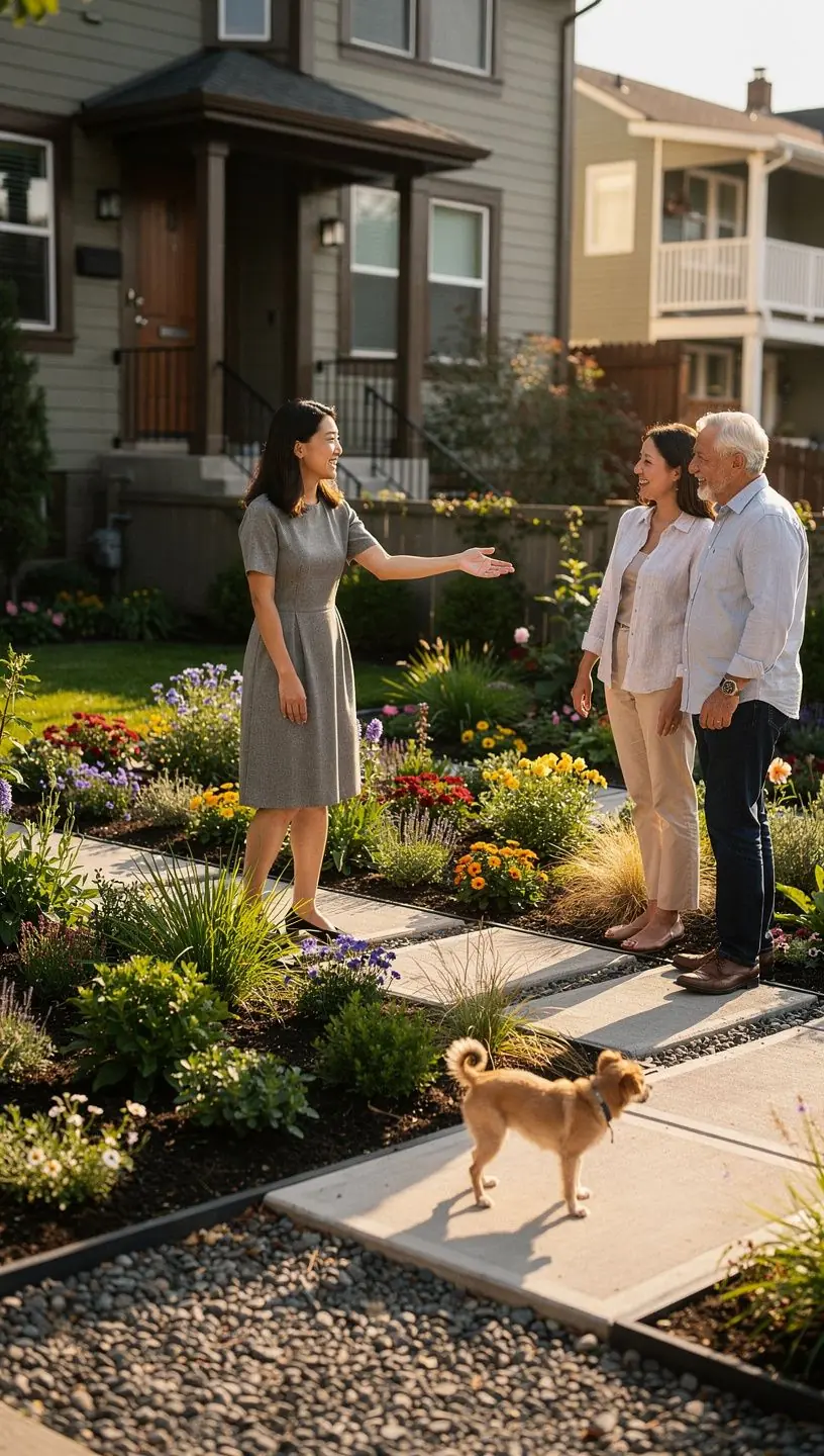 Small yard landscape design showcasing functional outdoor spaces
