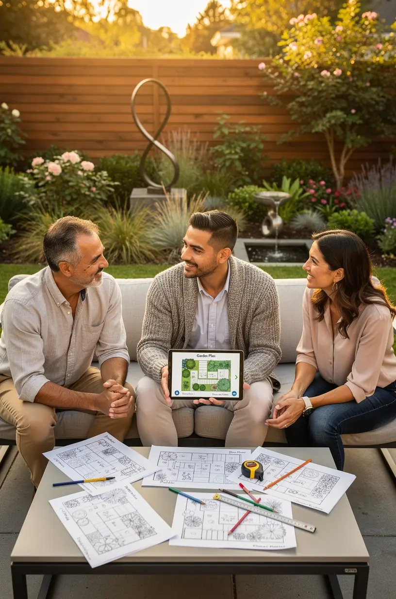 Soil health enhancing vibrant plant growth in gardens.